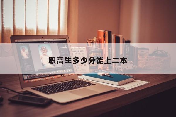 职高生多少分能上二本