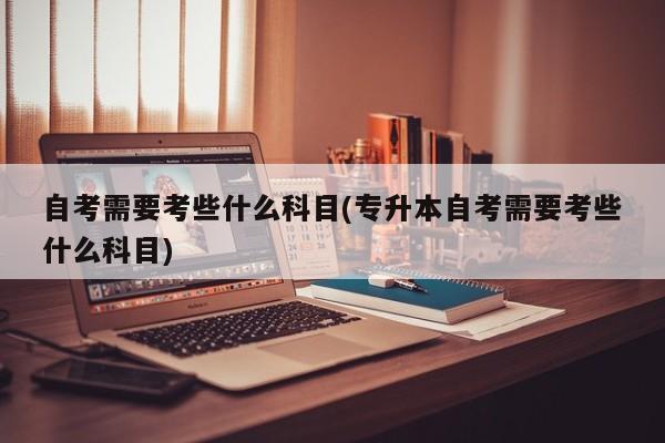 自考需要考些什么科目(专升本自考需要考些什么科目)
