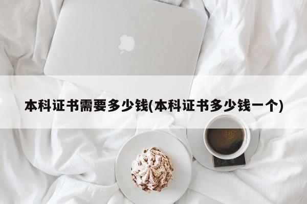 本科证书需要多少钱(本科证书多少钱一个)