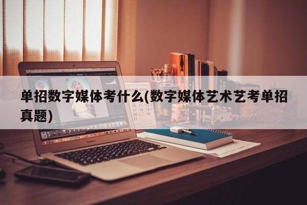 单招数字媒体考什么(数字媒体艺术艺考单招真题)