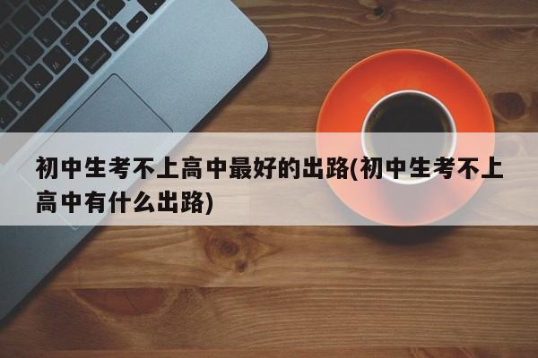 初中生考不上高中最好的出路(初中生考不上高中有什么出路)