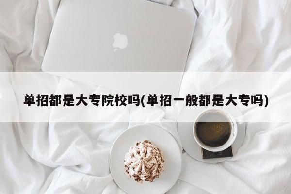 单招都是大专院校吗(单招一般都是大专吗)