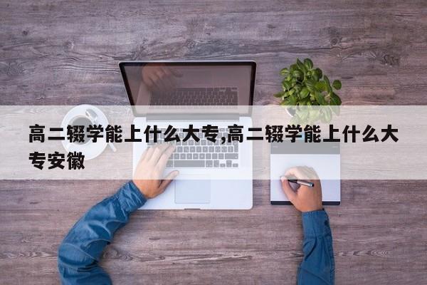 高二辍学能上什么大专,高二辍学能上什么大专安徽