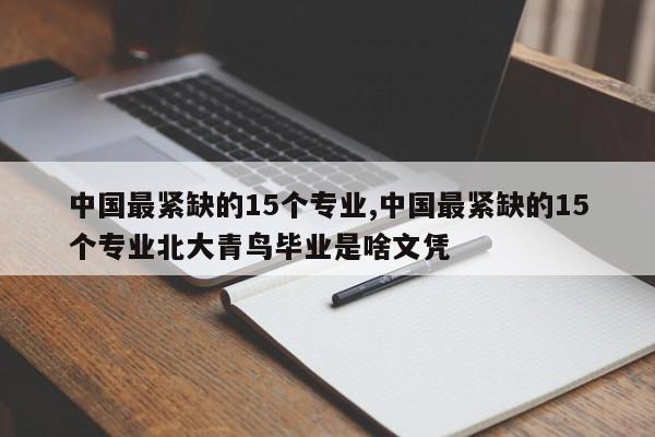 中国最紧缺的15个专业,中国最紧缺的15个专业北大青鸟毕业是啥文凭