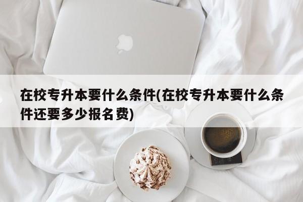 在校专升本要什么条件(在校专升本要什么条件还要多少报名费)