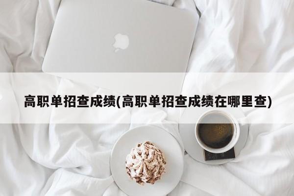高职单招查成绩(高职单招查成绩在哪里查)