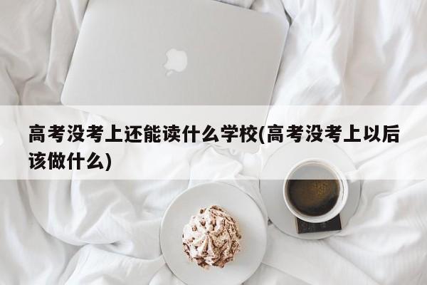 高考没考上还能读什么学校(高考没考上以后该做什么) 第1张