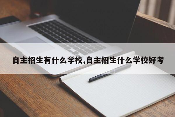 自主招生有什么学校,自主招生什么学校好考